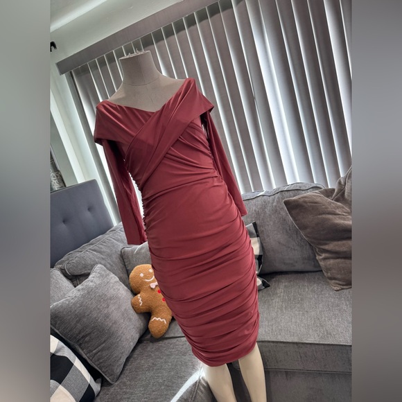 🌸AMTIOUS soften rouched dress ✨ - Picture 8 of 9